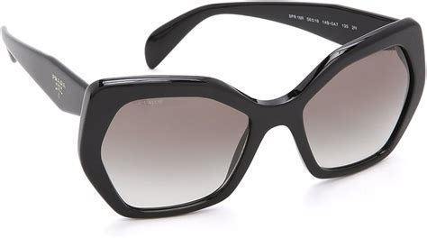 prada schwarze brille|Prada damen sonnenbrille.